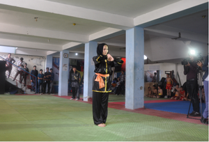 驻阿富汗使馆参观少林武术学校喀布尔少林武术学校