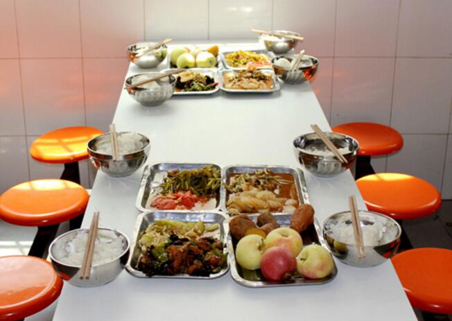 少林武术学校伙食
