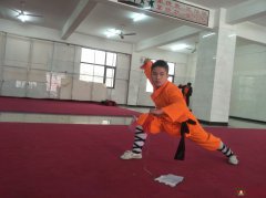 嵩山少林武术学校:练习少林武术，改变了我的人生态度