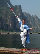 武术教练风采展示--少林武术学校
