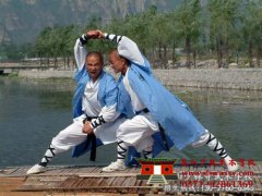 少林武术展示:徒手对练--少林武术学校